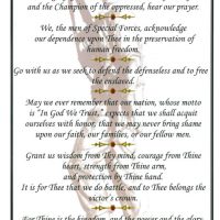 Special Forces Prayer