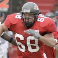 SSG Jerry Gass Jr. playing football